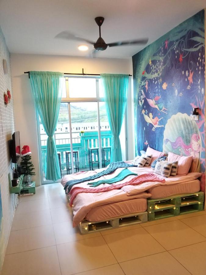 Blue Romance Mermaid Cameron Stay 9 Pax Next To Night Market Cameron Highlands Bagian luar foto