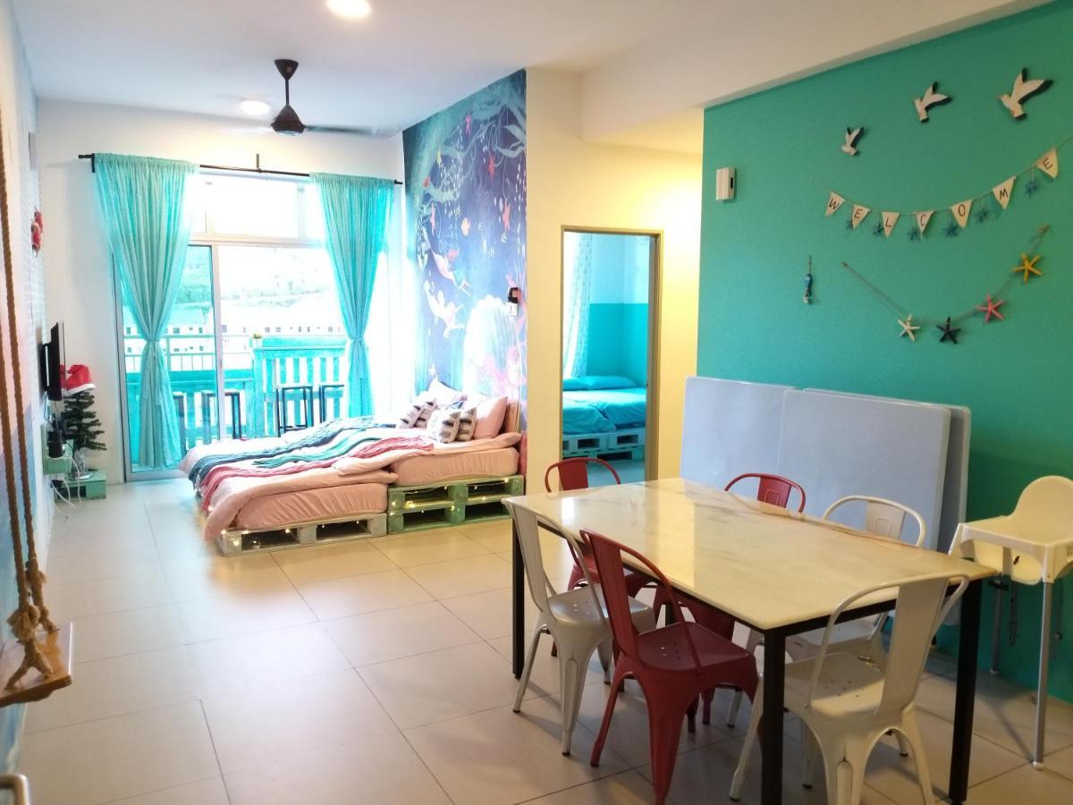 Blue Romance Mermaid Cameron Stay 9 Pax Next To Night Market Cameron Highlands Bagian luar foto