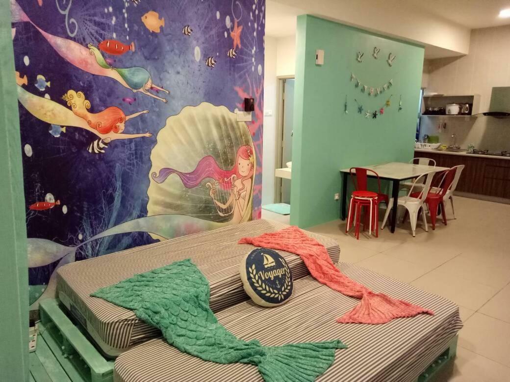 Blue Romance Mermaid Cameron Stay 9 Pax Next To Night Market Cameron Highlands Bagian luar foto